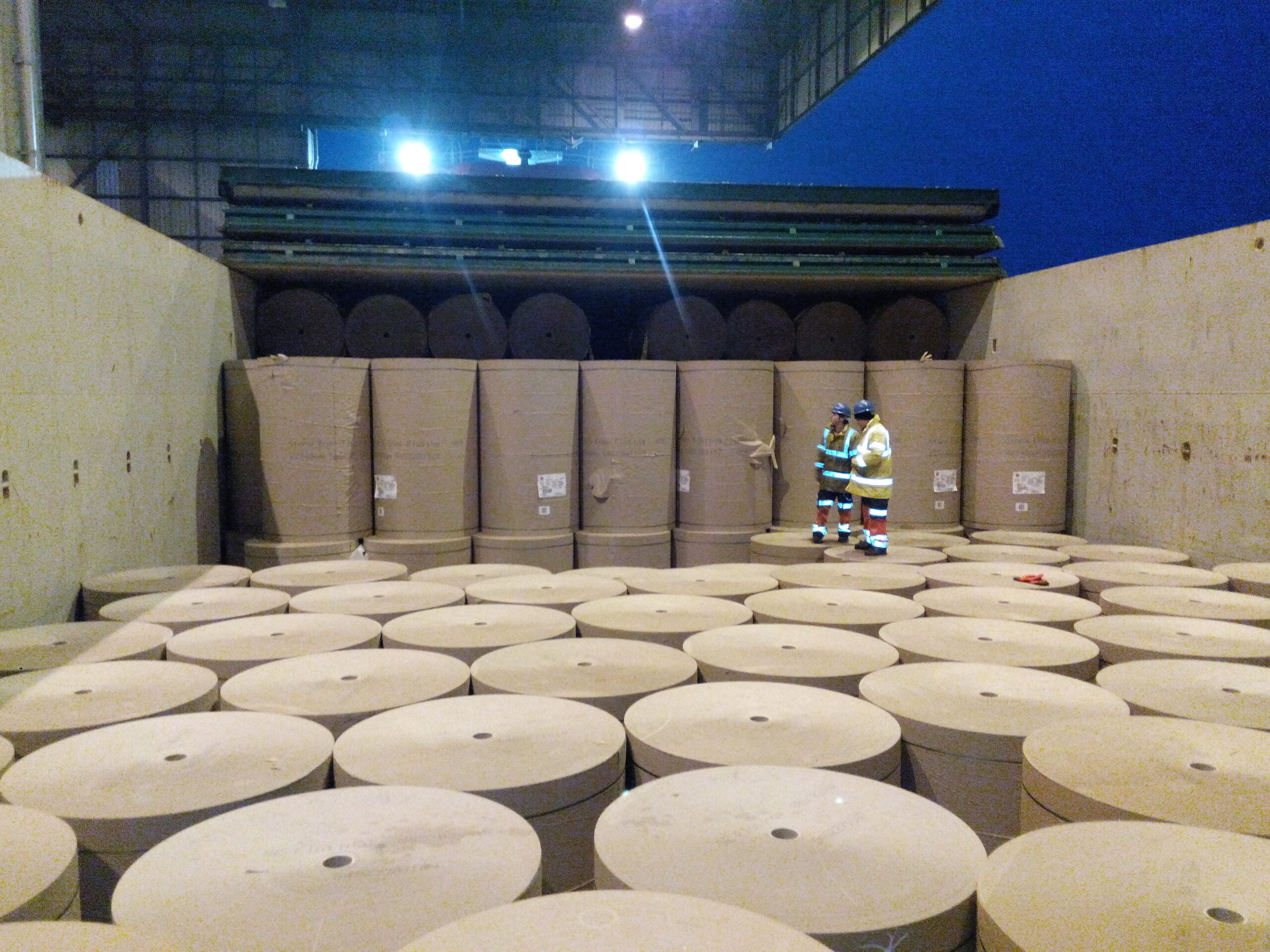 Stora Enso break bulk into Goole